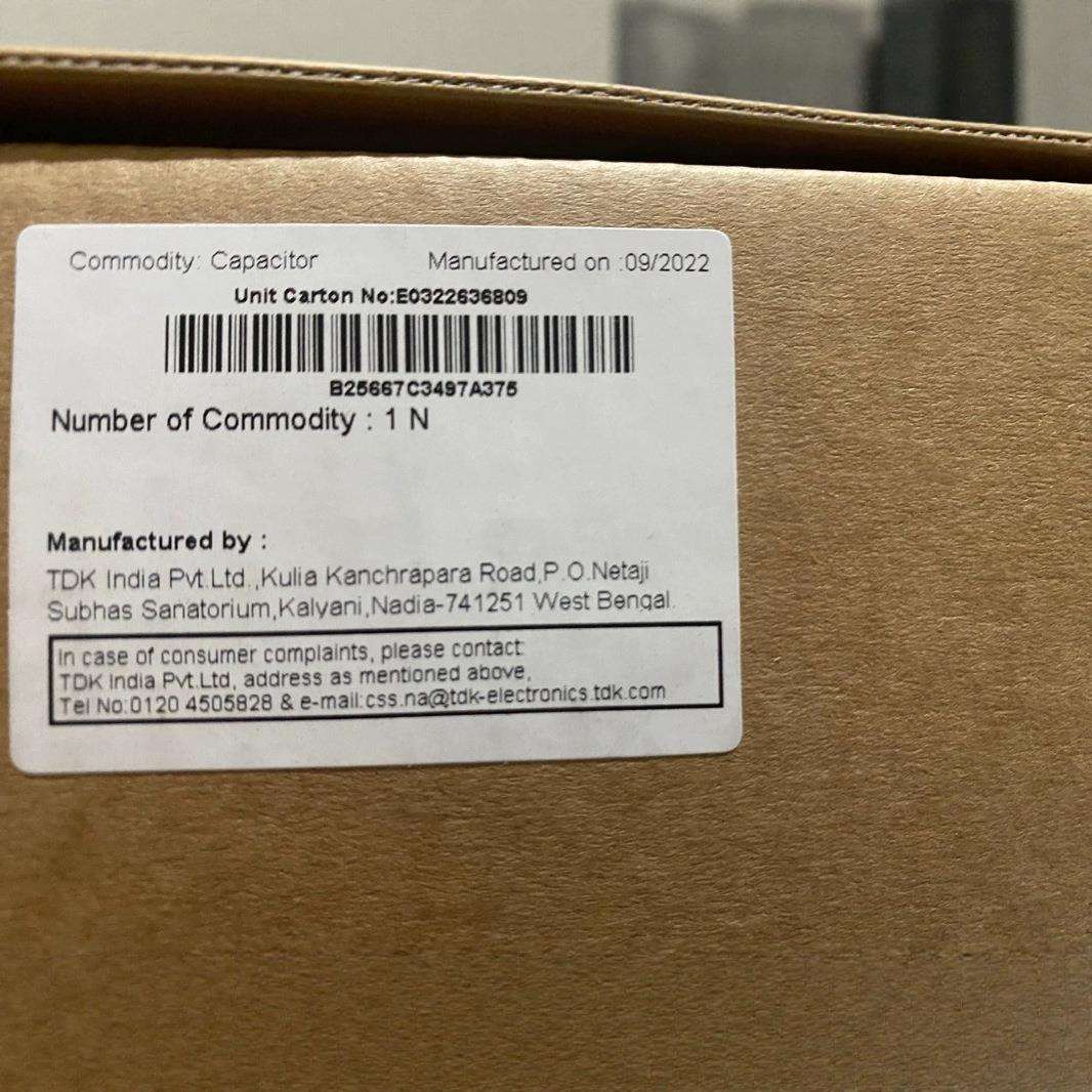 新品EPCOS MKD250-I-10.0 250V 510UF 原装 爱普科斯 电力电容器