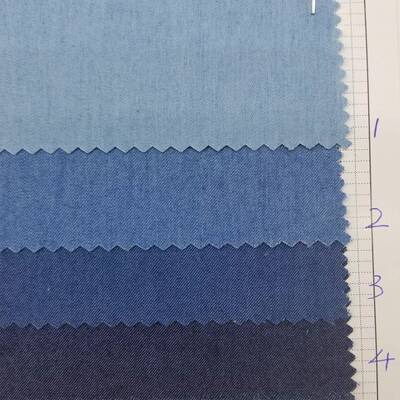 32*100D 交织 薄 水洗 牛仔布 牛仔面料 洗水 牛仔布料 防蚊裤用