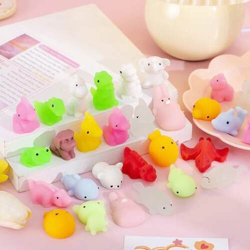Cute Animal Shaped Squishy Stress Relief Balls - Perfect for