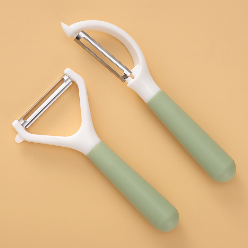 不锈钢二合一削皮创意水果削皮器