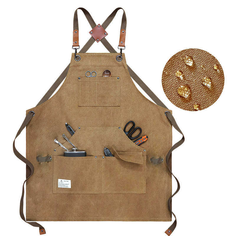 加厚帆布多口袋工匠园艺工作服围裙烧烤汽修师机械师工具围裙,家庭/个人清洁工具,围裙套装,淘宝优惠券,粉丝福利购,淘宝优惠卷