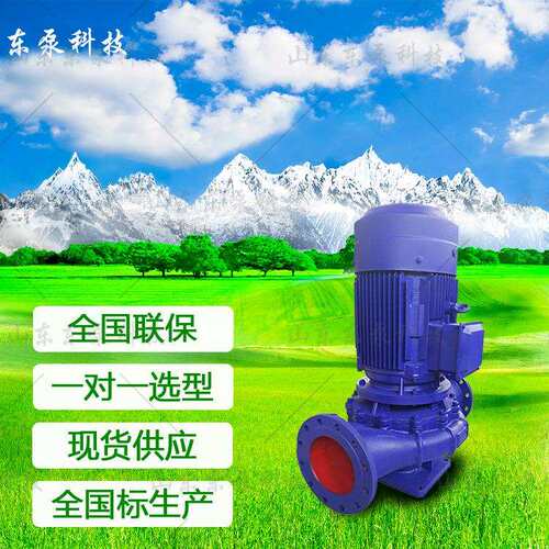 厂家直销IHG管道泵 山东东泵冷热水工业循环加压泵