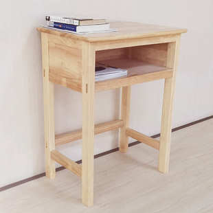 写字课桌椅实木辅导班培训班简约学习中学生中小学生教室家用桌桌