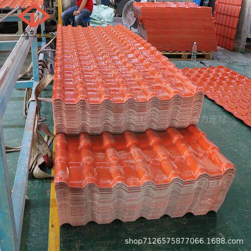厂家合成树脂瓦工程建筑瓦别墅仿古瓦防水隔热塑料瓦琉璃瓦
