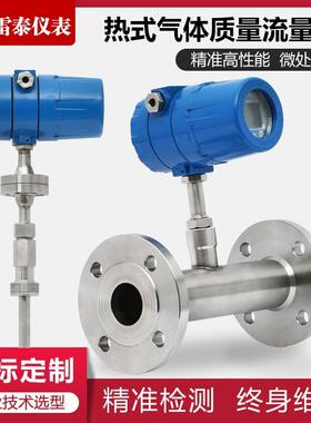 热式气体质量流量计TS特种设备水表监检证书管道插入式天然气