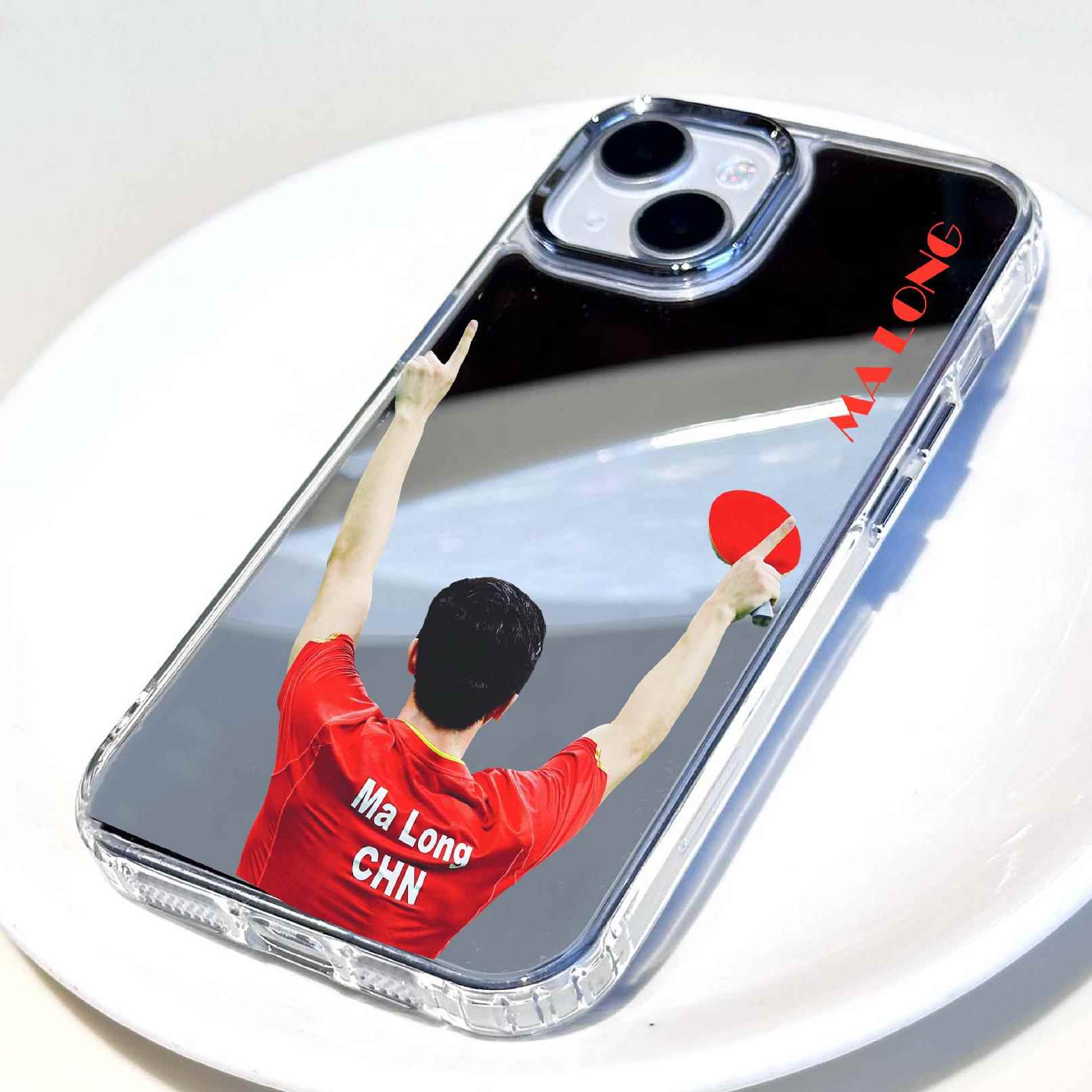 马龙手机壳周边原创镜面壳适用于iphone15promax华为P70pro小米14vivoX100oppo