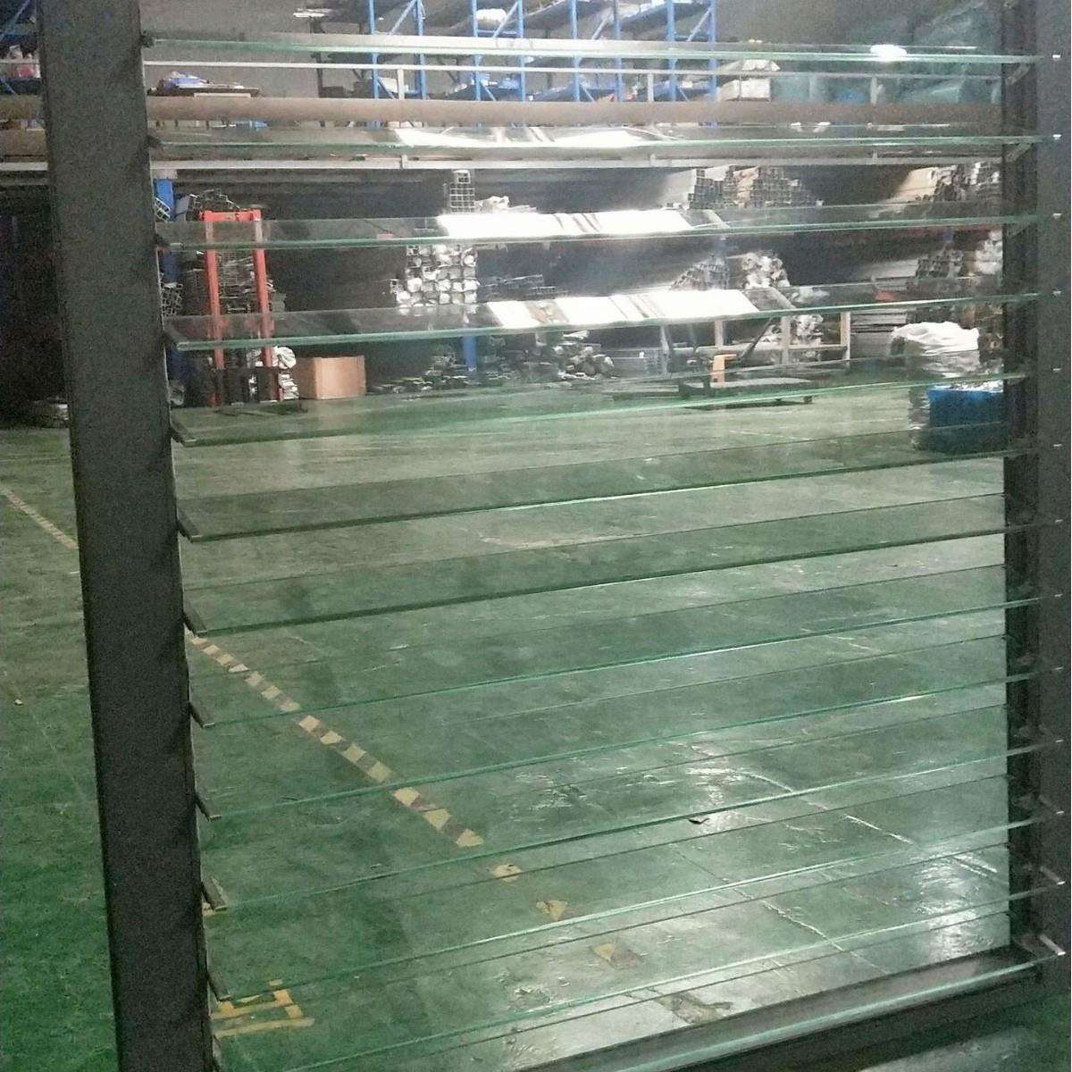 手动玻百叶窗隔音降噪钢化玻璃玻璃百叶窗璃透气排风2026