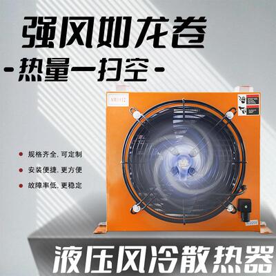 A液压油冷却器H06压08TL液站冷风冷却器机小空调双风AH0608TL散热