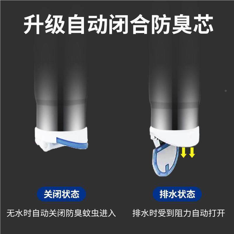 地断层延长管加地漏内芯防长臭卫生间E5z17Mne下断水管专漏用层加