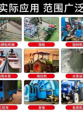 正宗常柴油机1115型型水冷15181小20马州力发启动机农用船用电动