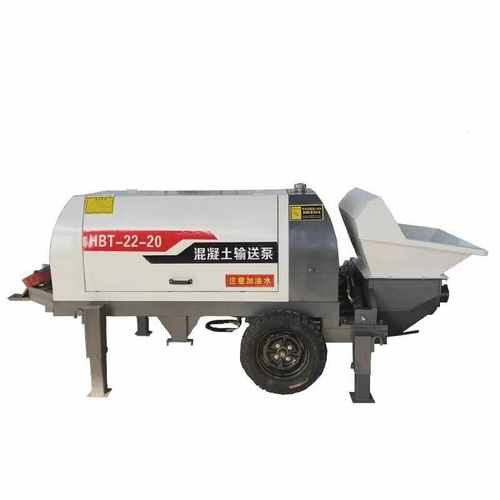 石泵地柴油机柱输送泵二次龙混凝土细小型泵发液压构造源上料螺旋