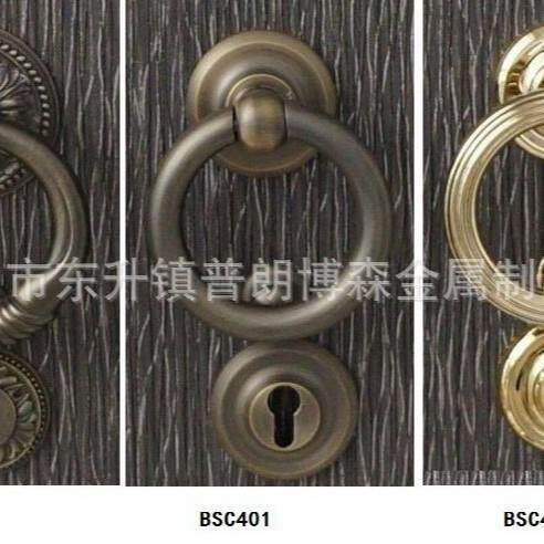 中式复古铜制家用房门锁简欧双开门锁青古铜门锁豪华别墅插芯门锁
