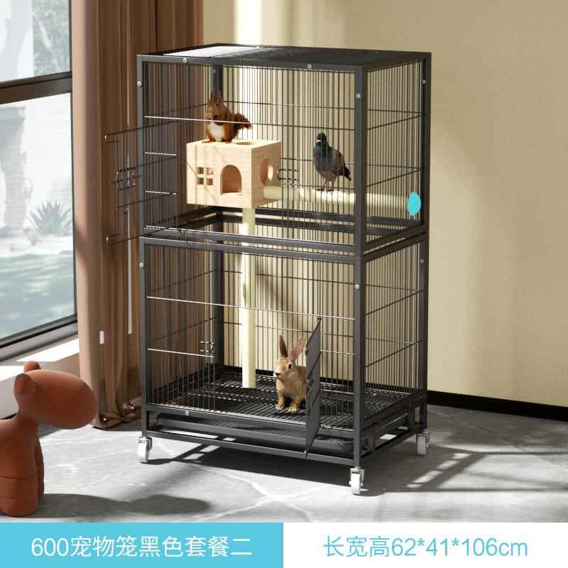 高档欣乐森松鼠笼三层龙貂花貂枝鼠别墅笼龙猫柜笼猫大号笼宠物鸟图片