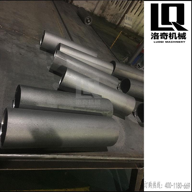 输送滚轴轴承不锈钢滚轴自动抛丸清理机表面清理喷砂抛丸机