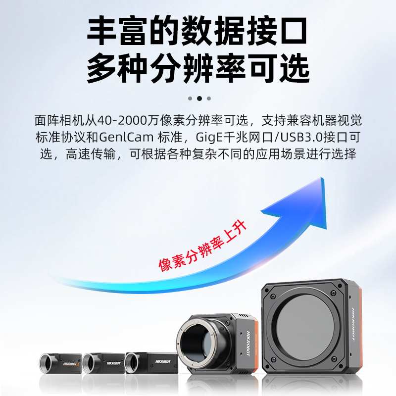 海康机器人工业相机固定支架学习套装130万镜头视觉检测解决方案