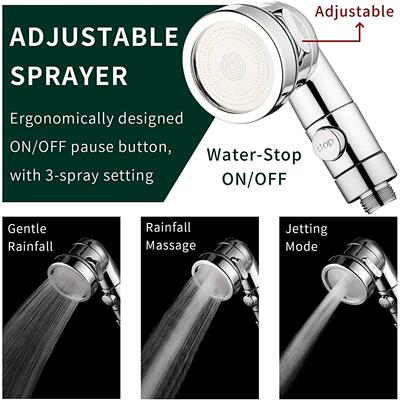 3 Mode Bidet Faucet External Shower Head Bathroom Kitchen Ba