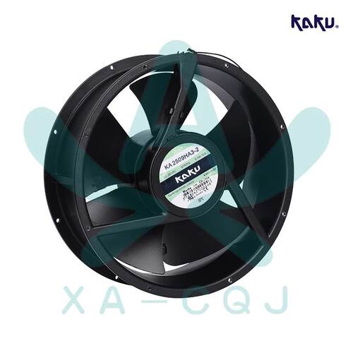KA2509HA3-2原装KAKU卡固 380V 0.14A 25089 3相全金属耐高温风扇