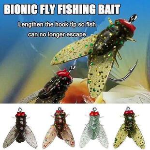 Fly Popper Lures Bass Realistic Fly Assortment Fly Fishing