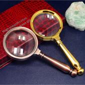 高清手持式 光学放大镜10倍30倍儿童学生20倍100老年人阅读幼儿园