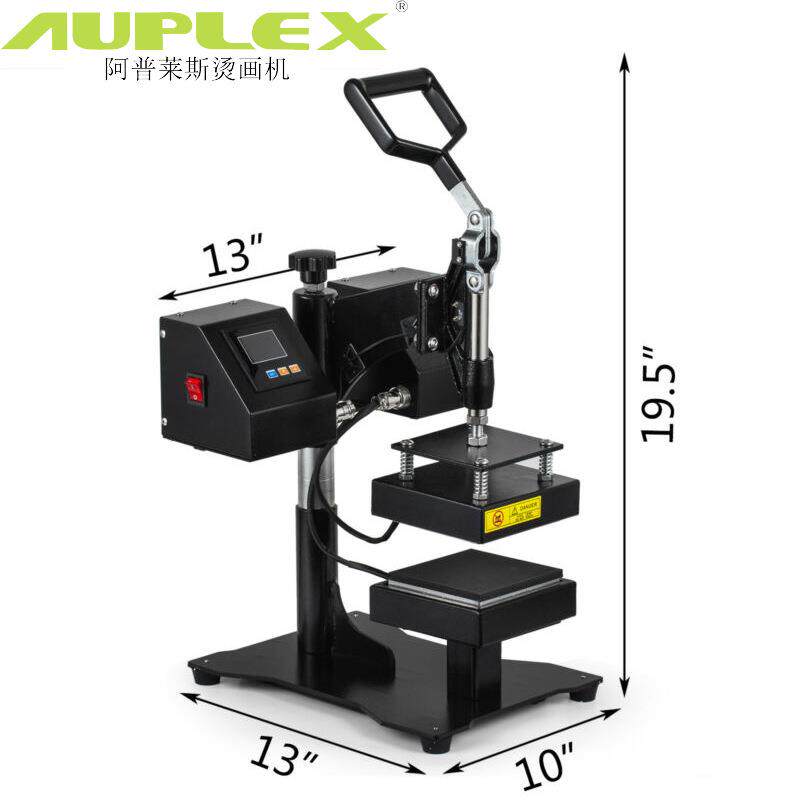 松香压烫机 CK3815 12*12cm平板烫画机 小型摇头热印