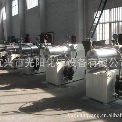 专业制造GWS-30型卧式研磨机密闭砂磨机涂料油漆医药助剂砂磨机