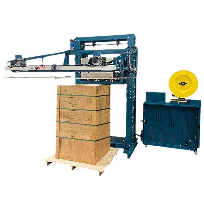 水平式打包机捆扎机 卡板打包带机 托盘栈板全自动打包机厂家,五金/工具,打包机/捆扎机,淘宝优惠券,粉丝福利购,淘宝优惠卷