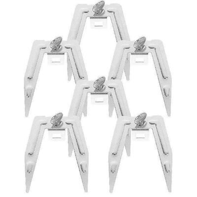 6 Sets of Kitchen Grill Meat Forks Stainless Steel Food