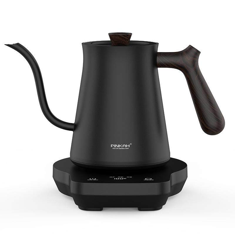 PINKAH温控600ml细口316不锈钢电热手冲咖啡壶水壶茶具恒温