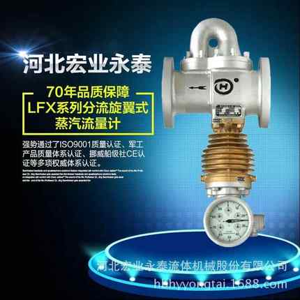 广东LFX分流旋翼式蒸汽流量计河北锅炉蒸汽表机械式指针式
