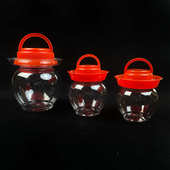 500ml整箱塑料泡菜坛子pet食品包装 罐豆腐乳萝卜干剁辣椒塑料瓶