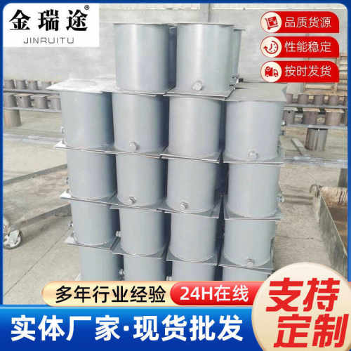 桥梁预制临时支撑 T型梁砂桶沙箱焊接可卸式钢制隔震临时支座厂家