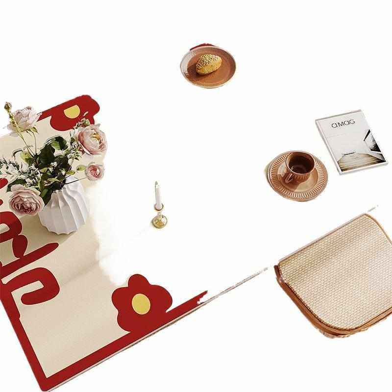 新皮革红色简约喜庆桌布餐桌垫防水防油免洗隔热防烫茶几桌布免洗,居家布艺,椅套/椅垫,淘宝优惠券,粉丝福利购,淘宝优惠卷