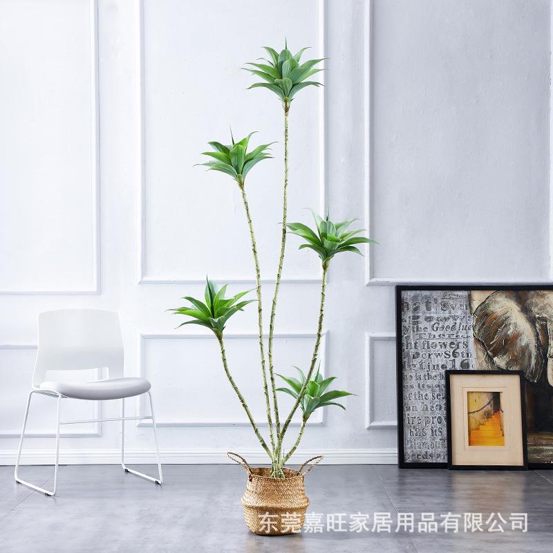 睡莲仿真绿植室内仿生假盆栽植物盆景客厅落地摆件婚庆仿真绿植