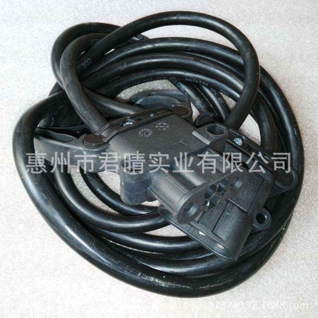LED防水线2芯黑色迷你型新款连接线机电设备灯饰对接线连接器