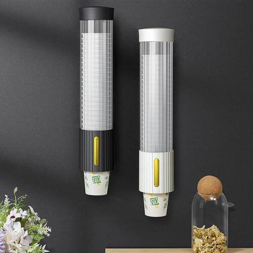 Wall-mounted Dust-proof Universal Cup Holder, No-drilling Re