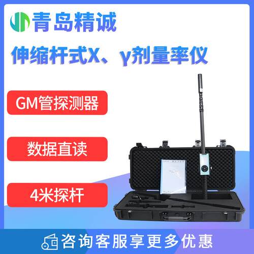 伸缩杆式X、γ剂量率仪 高剂量场所脉冲X、γ射线环境剂量监测仪