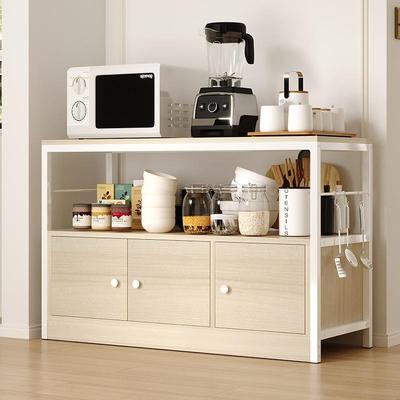 厨房置物架落地多层烤箱锅储物柜餐边柜家用多功能微波炉收纳架子