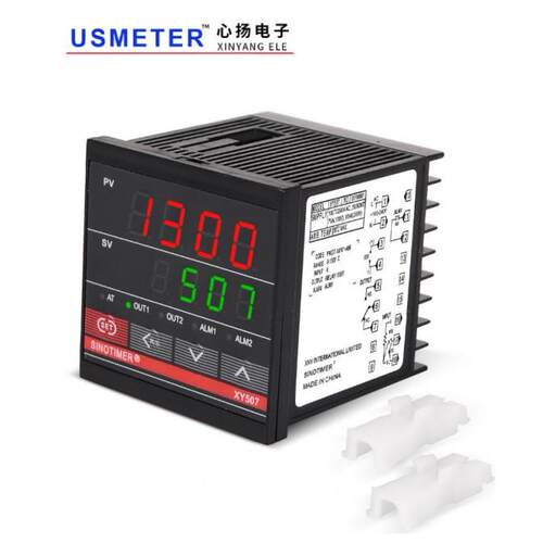 新款XY50772*72短壳温控仪XY507-继电器SSR输出