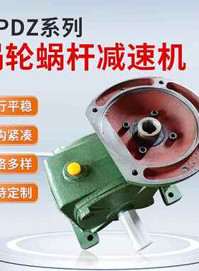 变速机立式蜗轮蜗杆减速机wpdz小型传动变速箱单级减速器