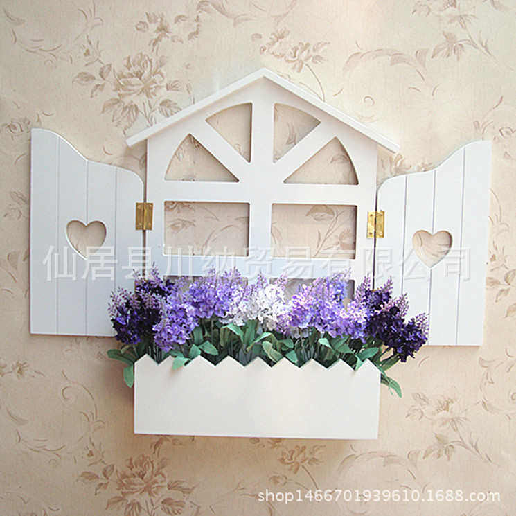 地中海风格小房子窗户壁挂田园木质假窗户墙面装饰儿童房壁饰,家居饰品,木雕,淘宝优惠券,粉丝福利购,淘宝优惠卷