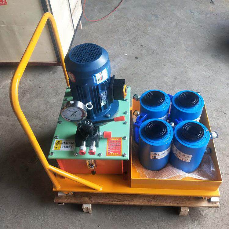 程煤电动板式换热器 电动双作用板换夹紧器 液压板换加紧