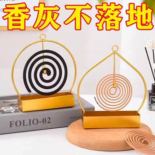 Creative and minimalist iron hanging mosquito coil holder, s