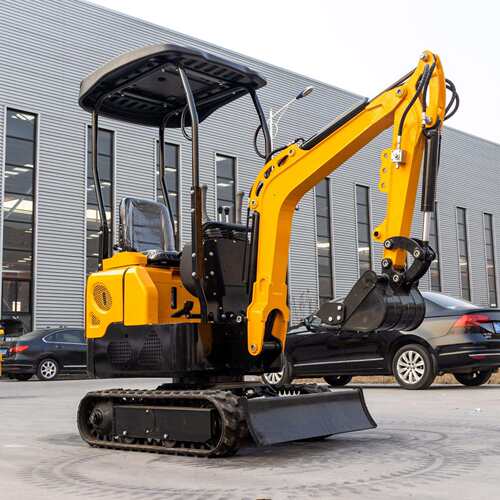 HT10G新款迷你excavator农用挖坑挖沟机多用小挖机