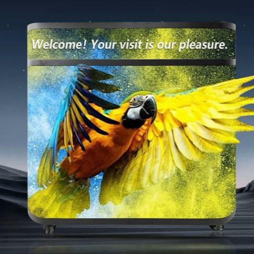 LED前台屏展台吧台P.86P2.5酒吧DJ台柜台led display front panel