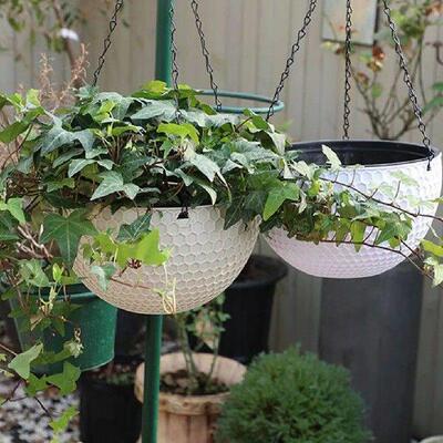3pieces And Hanging Flower Pot 3pieces Garden Indoor