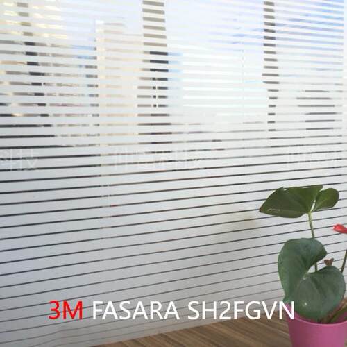 3M FASARA法纱装饰膜SH2FGRB SH2FGVN白色宽横条纹细很条纹渐变膜