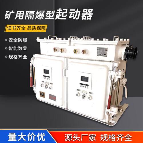 原厂矿用隔爆兼本质安全型多回路真空电磁动启动器 高压软起动器