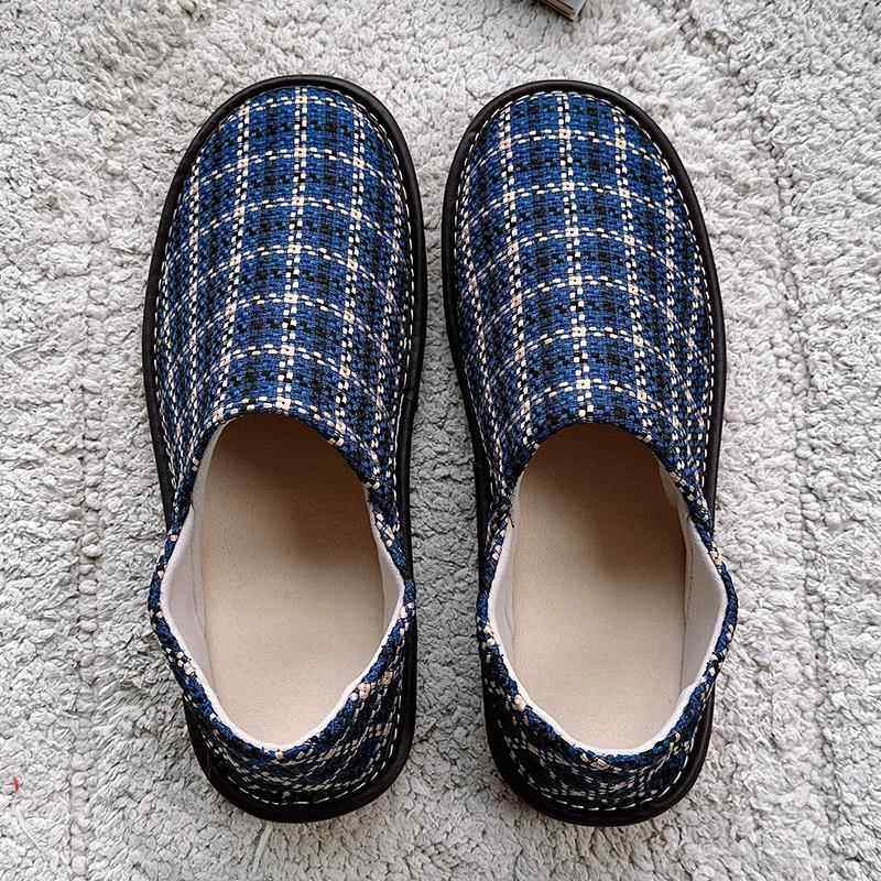 男士拖鞋高端春秋冬两穿布艺棉麻包跟棉家用卧室内防滑软底0912b,流行男鞋,休闲拖鞋,淘宝优惠券,粉丝福利购,淘宝优惠卷