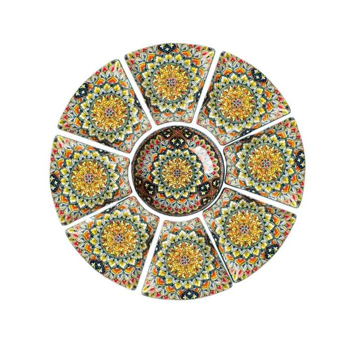 外贸热销家用碗碟批发复古饭碗汤碗酸菜鱼大碗高颜值菜盘拼盘套装