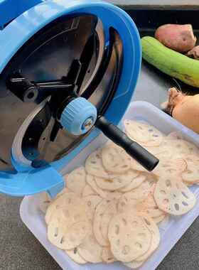 商用能多功片水果切片机手红动土豆YJJ-6片柠檬薯莲藕切器果蔬切